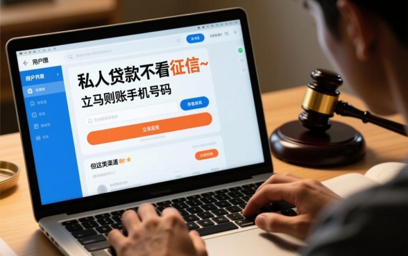 私人贷款不看征信立马到账，手机号能借到钱吗？