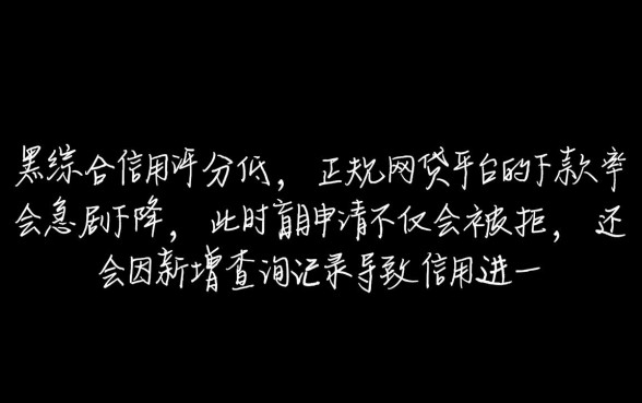 大数据黑了怎么贷款，有什么平台容易下款