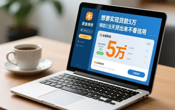 贷款5万当天放款不看征信吗，哪里可以当天贷出来不看信用？