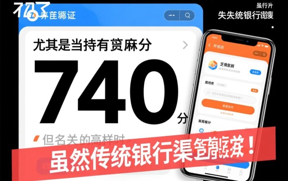 征信花了芝麻分740能下款吗，2026有哪些靠谱下款口子