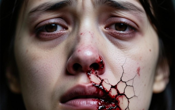 梦见鼻子下边脸皮裂开流血意味着什么，好不好