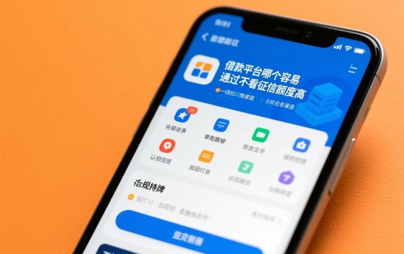 借款平台哪个容易通过，不看征信额度高平台有哪些