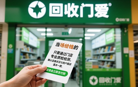 爱回收门店回收是当场给钱吗，具体操作流程是怎样的？
