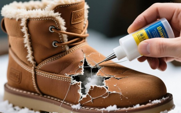 雪地靴口子掉下来怎么办，雪地靴开口怎么修补