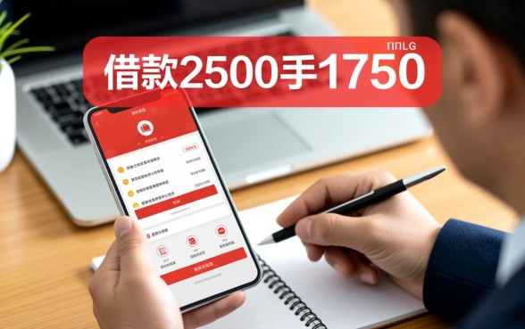 借款2500到手1750网贷口子靠谱吗，这种砍头息能下款吗