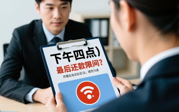 催收说下午四点必须还信用卡怎么办，催收威胁几点前不还是真的吗