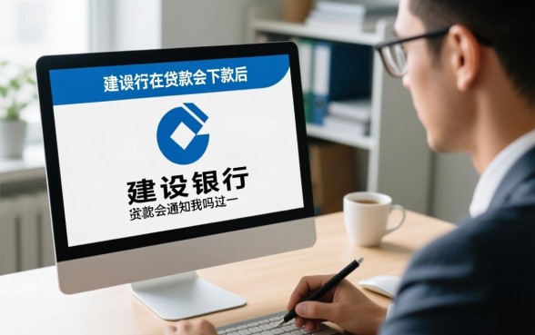 建设银行贷款下款后银行会通知我吗，下款成功会有短信通知吗