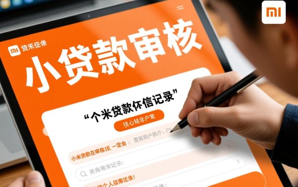 小米贷款审核是否查看个人征信记录，小米贷款查征信吗