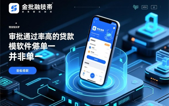 市面上哪些贷款软件审批通过率较高，哪些软件借钱容易下款？