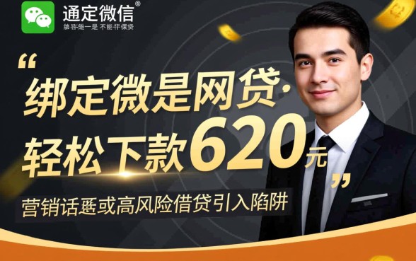 微信绑定真的能轻松下款620元吗，需要什么条件