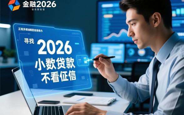 2026小额贷款不看征信的有哪些，正规秒下款平台怎么申请