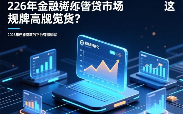 2026年还能贷款的平台有哪些呢，2026年正规下款口子有哪些