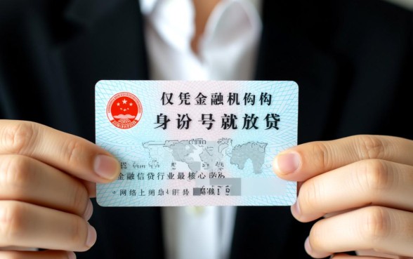 有身份证号就可以贷款的平台有哪些，只要身份证能下款吗？