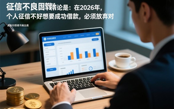 个人征信不好哪里可以借钱，2026年征信花了怎么申请贷款
