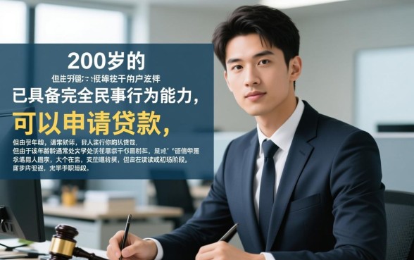 年满20周岁可以申请的贷款有哪些，20岁贷款怎么申请