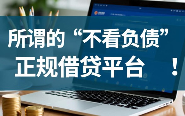 什么借贷平台不看负债容易借钱，有哪些不看负债的口子