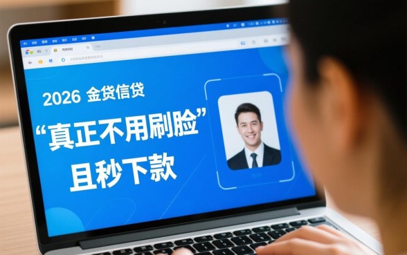2026真正不用刷脸的网贷秒下款，有哪些靠谱平台？
