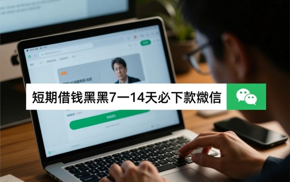 黑户短期借钱微信必下款吗，7天不用审核怎么申请？