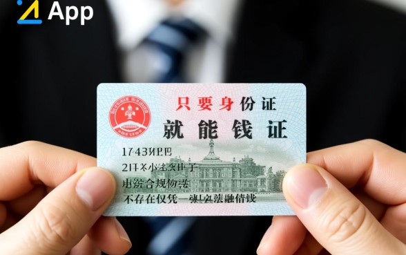 有没有只要身份证就能借钱的app，2026最新不用审核秒下款