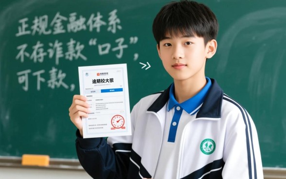 征信有逾期18岁学生能贷款吗，哪里有口子？