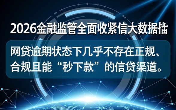 2026年网贷逾期还能秒下的口子，真的能下款吗？
