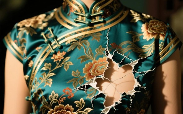 旗袍破大口子怎么补救，旗袍坏了怎么修补有妙招