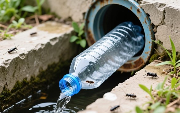 怎么用瓶子做下水道的口子？视频教学怎么做？