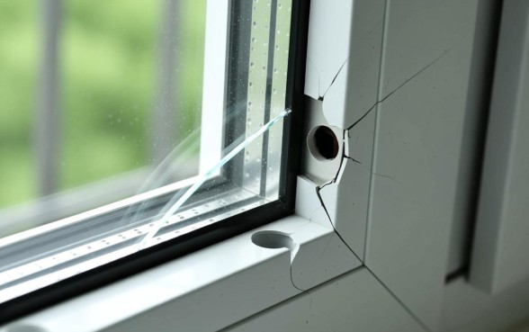 铝合金窗户上有个口子怎么弄下来的，铝合金窗户有口子怎么办