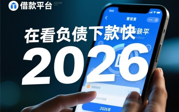 借款平台不看负债下款快的2026有哪些，真的靠谱吗怎么申请？