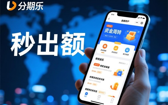 类似分期乐秒出额度的小额下款口子有哪些？哪个容易下款不用审核