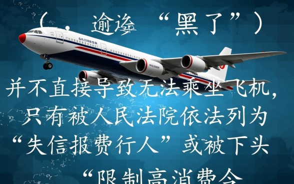 征信黑花了怎么知道还能不能坐飞机，被限制高消费怎么查询出行
