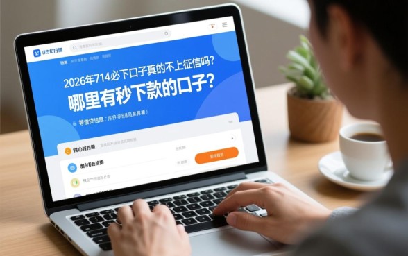 2026年714必下口子真的不上征信吗？，哪里有秒下款的口子？