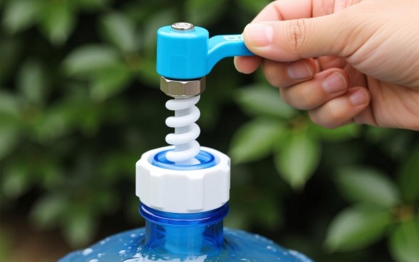 矿泉水口子上的压水器怎么拆卸下来，取不下来怎么办？