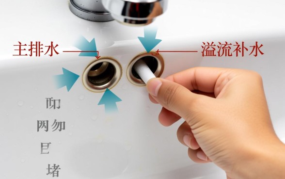 连接脸盆的下水管有两个口子怎么办，多出来的口怎么接