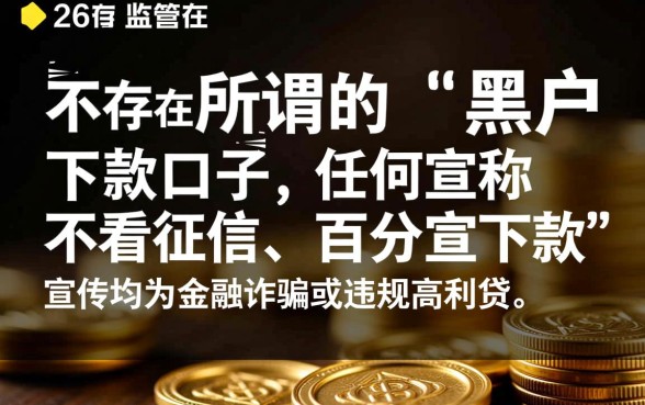 2026真的有黑户能下款的口子吗，2026黑户哪里能借到钱