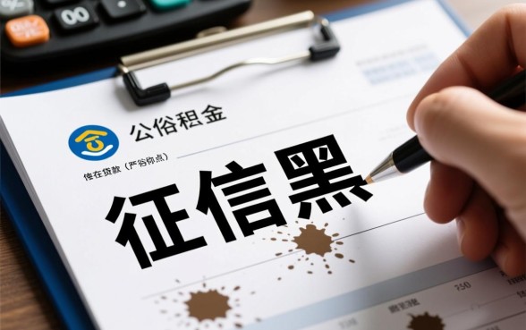 有公积金征信黑能下款吗，征信黑有公积金哪里能借