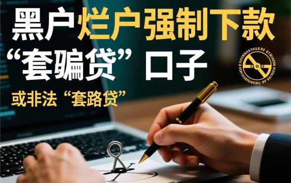 黑户烂户强制下款的口子是真的吗，哪里能借到钱