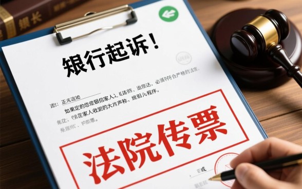 银行起诉短信会发到家人手机上吗，被银行起诉怎么处理