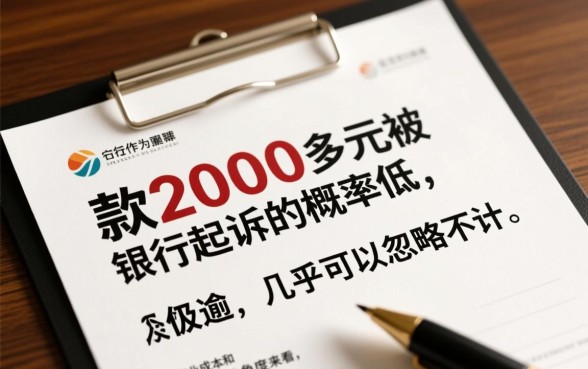 欠2千多信用卡会被起诉吗怎么办，欠信用卡两千多会被起诉吗