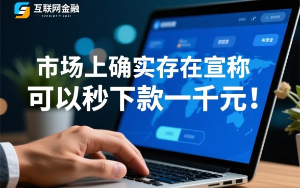 有没有真的可以秒下款一千的口子，哪里有不用审核的