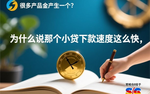 为什么说那个小贷下款速度这么快，有什么套路吗