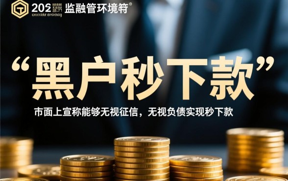 24年黑户秒下款渠道是真的吗，哪里可以借到钱？