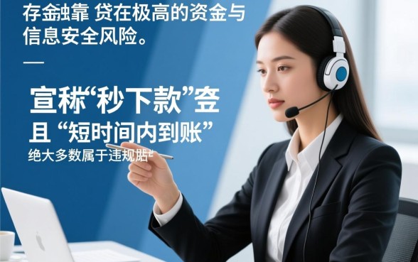 短时间内到账的秒下款客服可靠吗，正规秒下款平台安全吗？