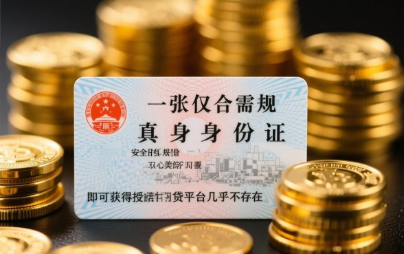 凭身份证就能借的网贷平台有哪些，真的不用征信吗？