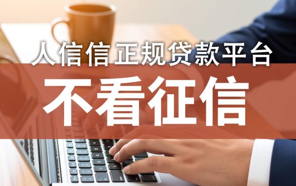 不看个人征信的贷款平台有哪些呢，怎么申请秒下款？
