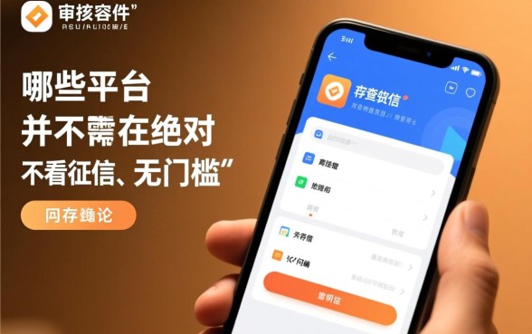 有哪些审核容易通过的网贷软件呢，哪些平台不查征信