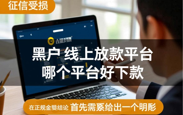 黑户线上放款平台哪个平台好下款，不查征信秒下款吗？