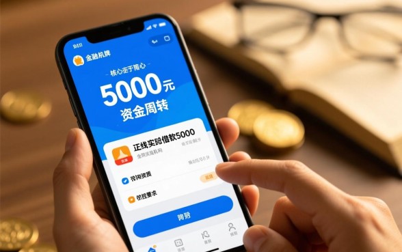 手机在线实时借钱5000怎么借，哪个平台下款快？