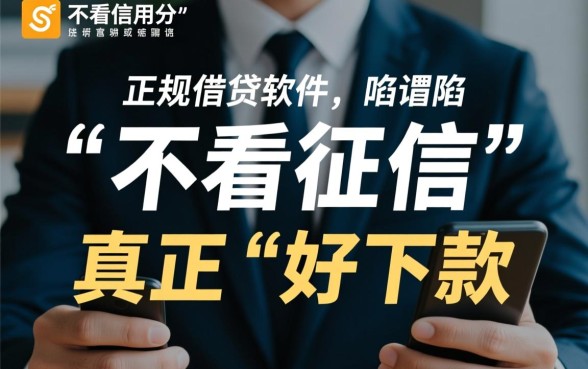 什么借钱软件不看信用分好下款的，不看征信秒下款的口子有哪些