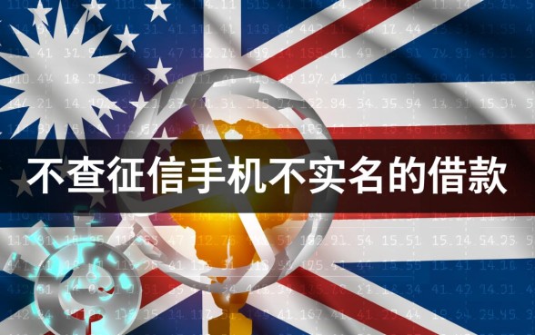 不查征信手机不实名的借款有哪些，手机不实名能借的网贷平台